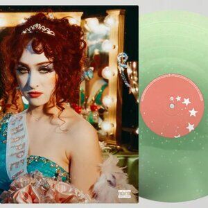 Chappell Roan Rise & Fall of a Midwest Princess Coke Bottle Clear Glitter Vinyl